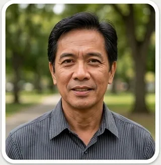 Client testimonial photo